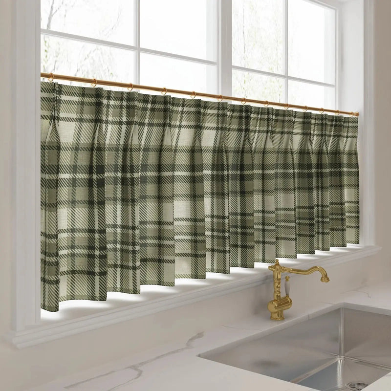 Sara Le x TWOPAGES Vintage Printed Linen Café Curtains