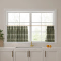 Sara Le x TWOPAGES Vintage Printed Linen Café Curtains