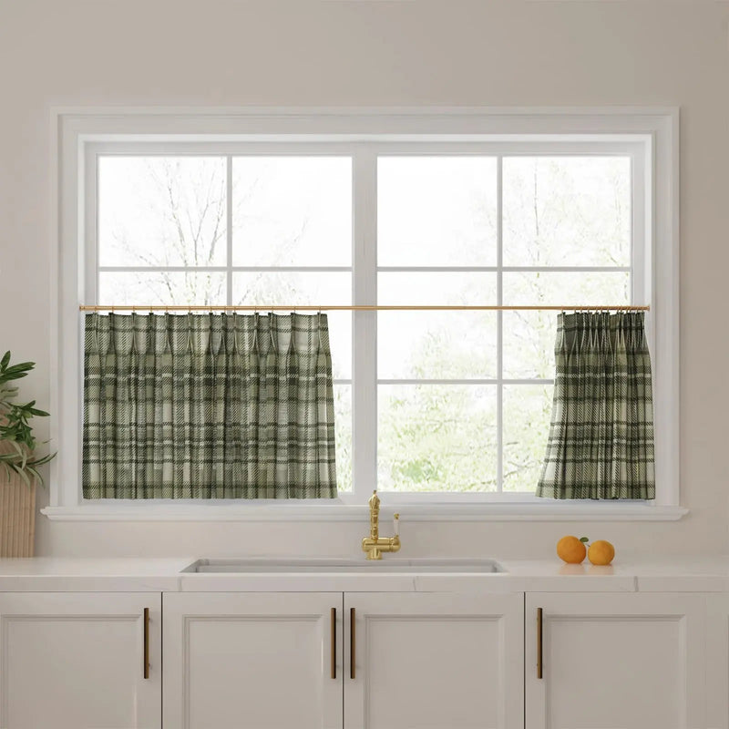 Sara Le x TWOPAGES Vintage Printed Linen Café Curtains