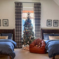 Sara Le x TWOPAGES Vintage Printed Linen Pleated Curtains