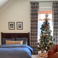 Sara Le x TWOPAGES Vintage Printed Linen Pleated Curtains