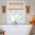 Rae Natural Ramie Jute Woven Wood Blinds - Series D
