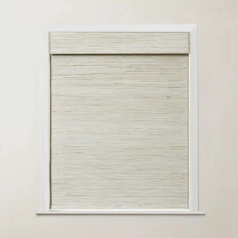 Rae Natural Ramie Jute Woven Wood Blinds - Series D