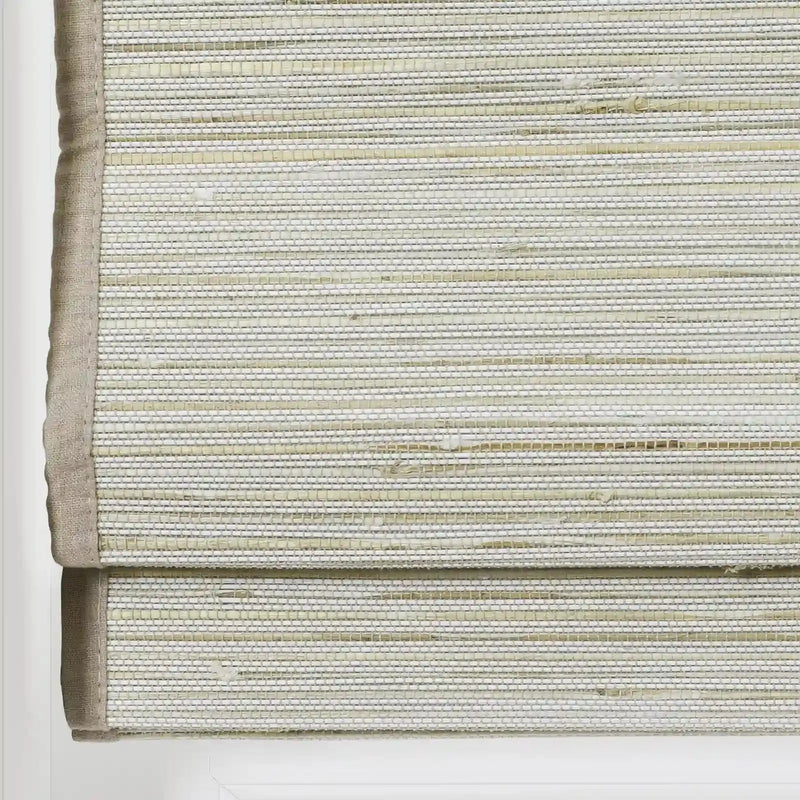 Rae Natural Ramie Jute Woven Wood Blinds - Series D