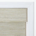Rae Natural Ramie Jute Woven Wood Blinds - Series D