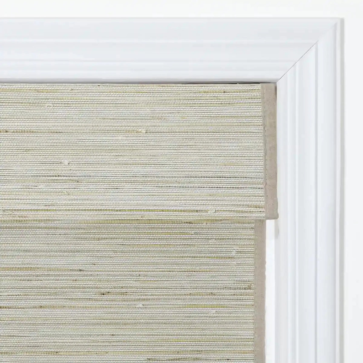 Rae Natural Ramie Jute Woven Wood Blinds - Series D