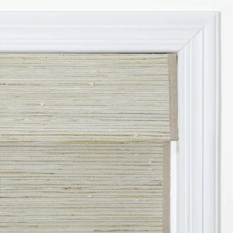 Rae Natural Ramie Jute Woven Wood Blinds - Series D
