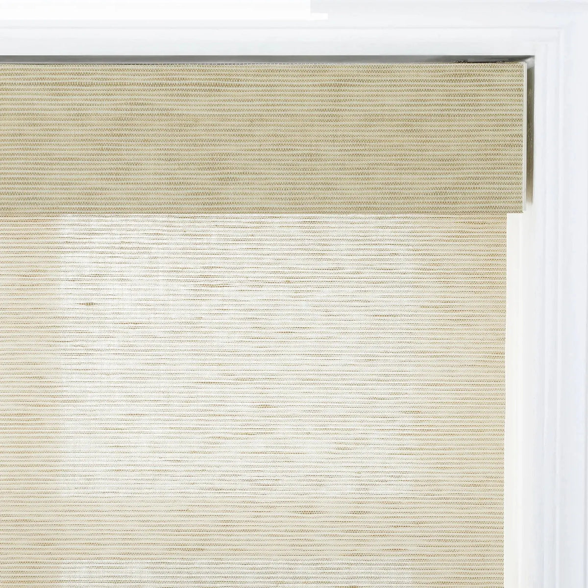 Rae Natural Jute Woven Wood Roller Blinds Cordless
