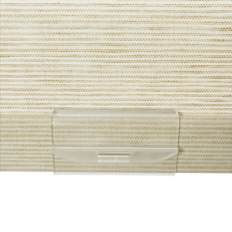 Rae Natural Jute Woven Wood Roller Blinds Cordless