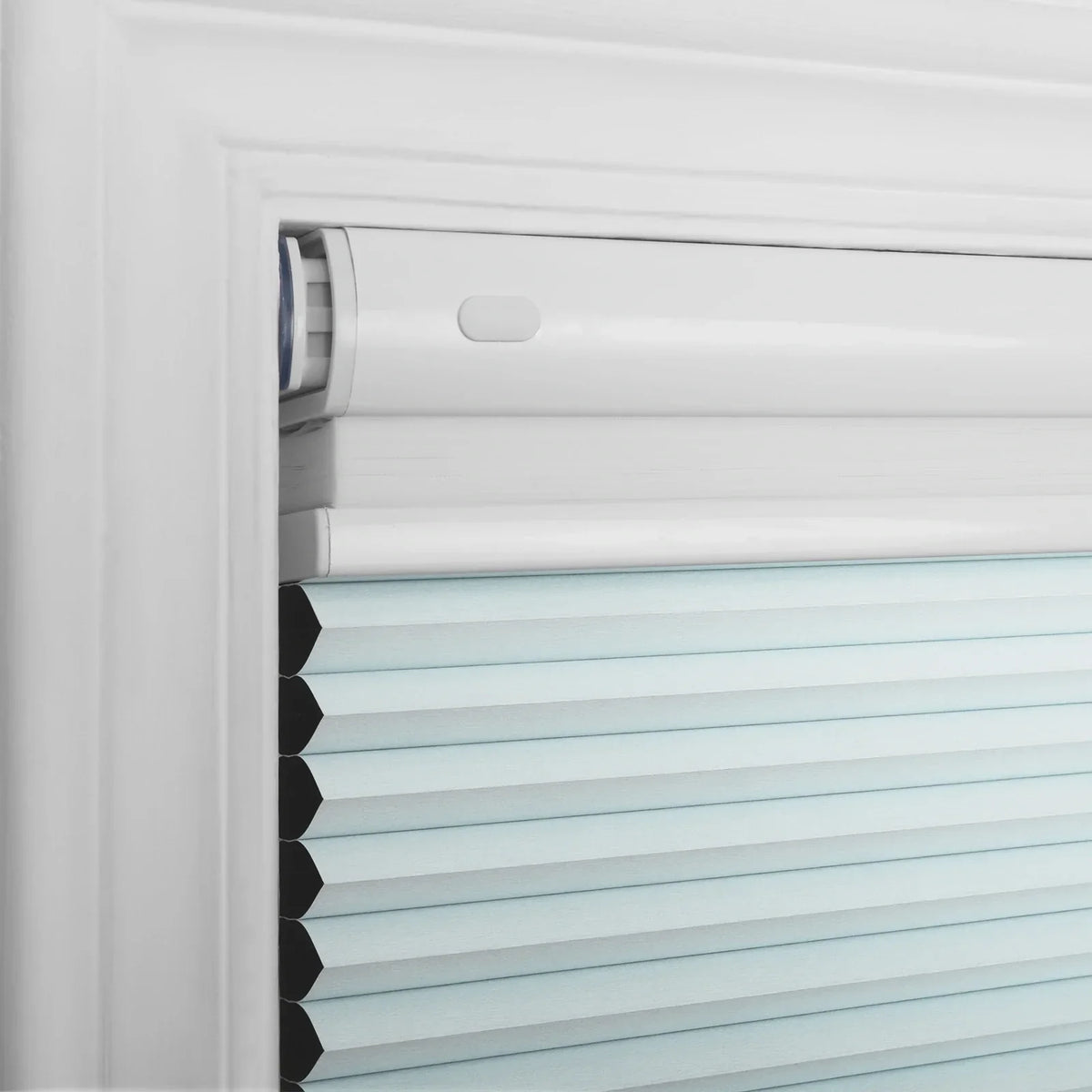 Aura No-Drill Day Night Blockout Cellular Window Blinds Cordless