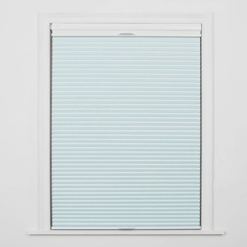 Aura No-Drill Day Night Blockout Cellular Window Blinds Cordless