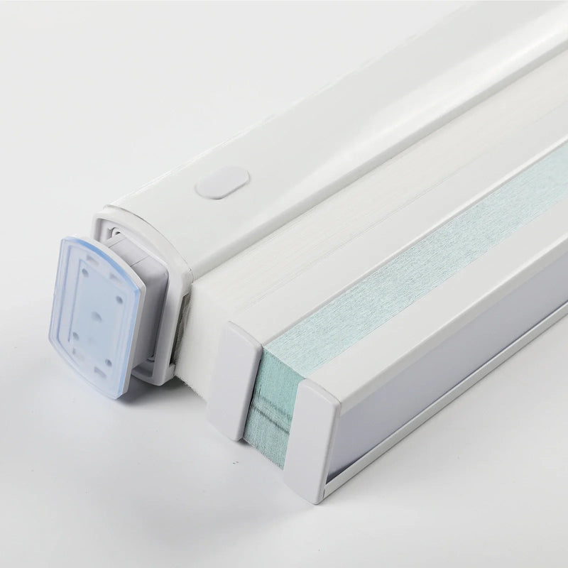 Aura No-Drill Day Night Blockout Cellular Window Blinds Cordless