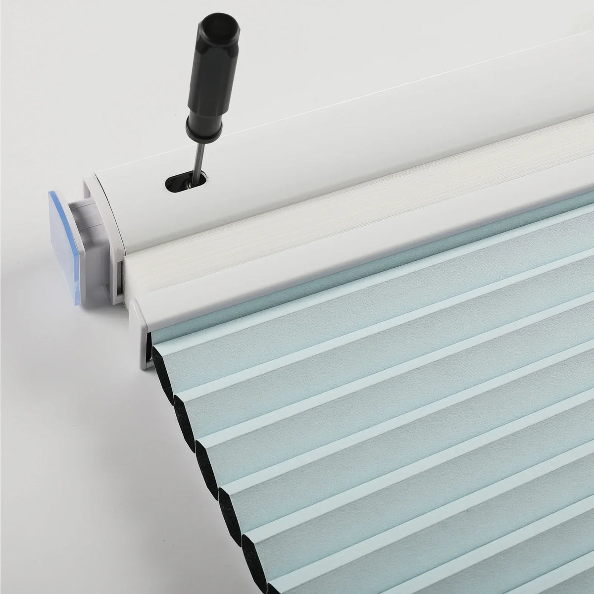 Aura No-Drill Day Night Blockout Cellular Window Blinds Cordless