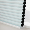 Aura No-Drill Top Down Bottom Up Blockout Cellular Window Blinds Cordless
