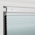 Aura No-Drill Top Down Bottom Up Blockout Cellular Window Blinds Cordless