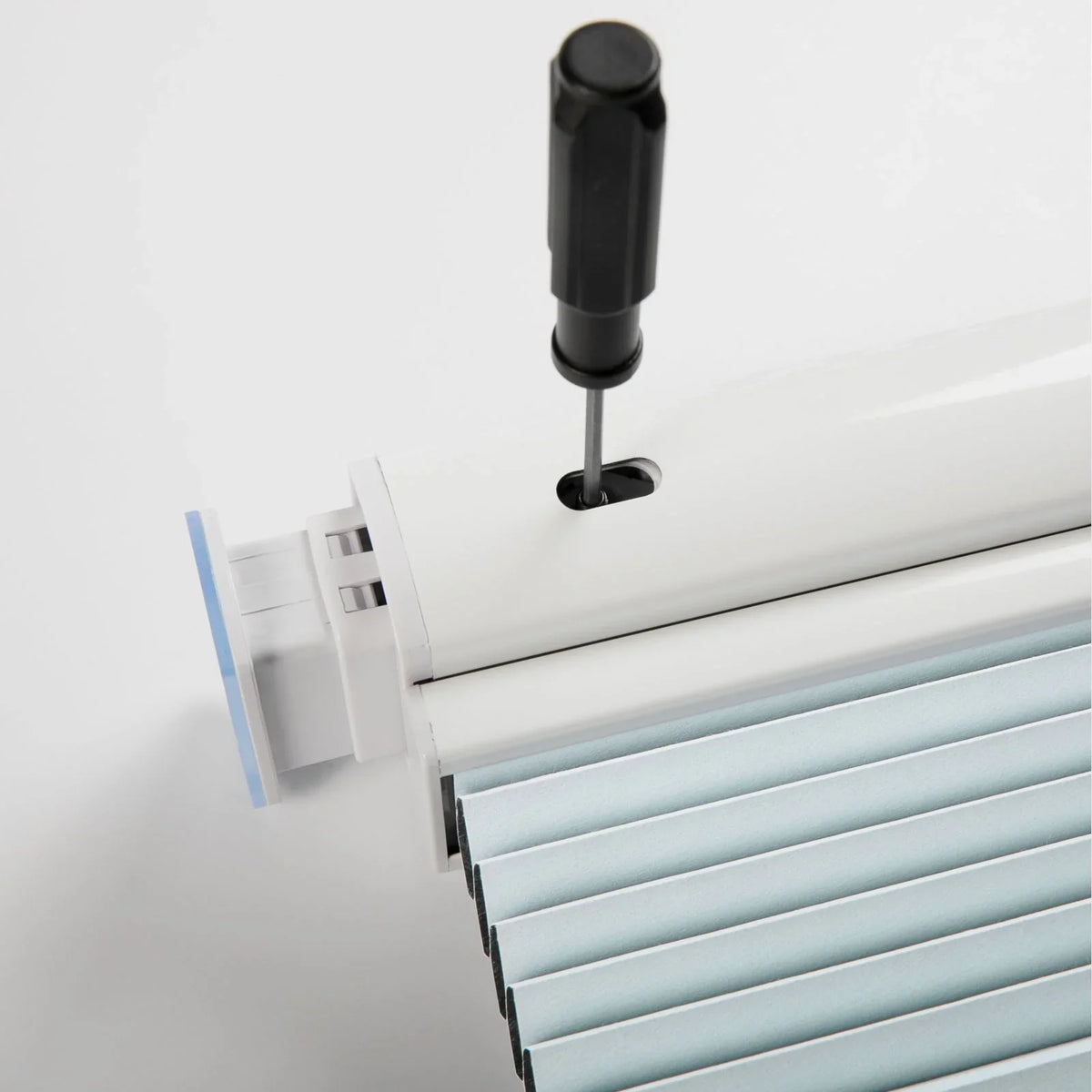 Aura No-Drill Top Down Bottom Up Blockout Cellular Window Blinds Cordless