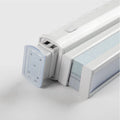 Aura No-Drill Top Down Bottom Up Blockout Cellular Window Blinds Cordless