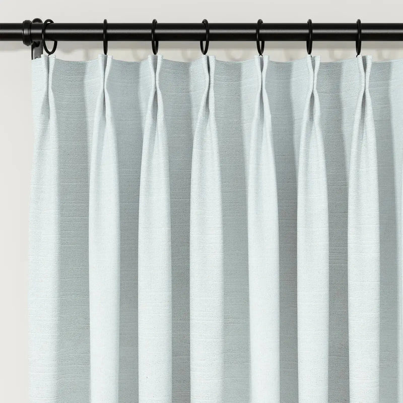 Jawara Textured Linen Cotton Pleated Curtains