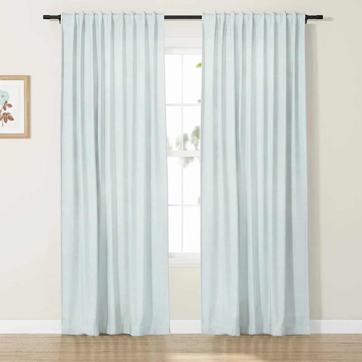 Jawara Textured Linen Cotton Soft Top Curtains