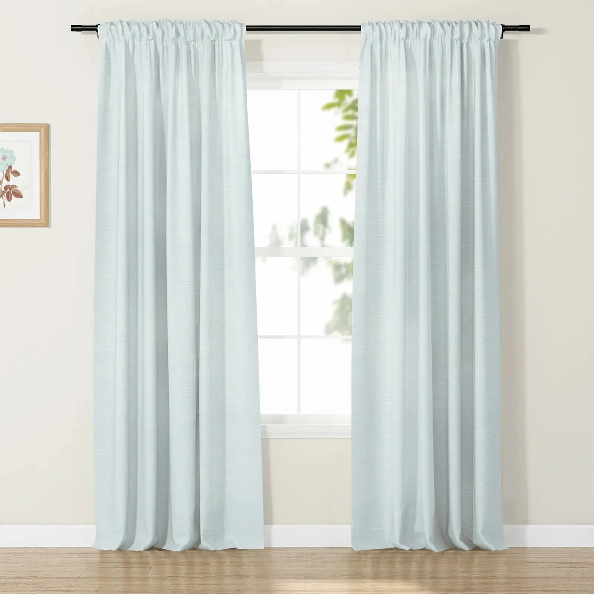 Jawara Textured Linen Cotton Soft Top Curtains