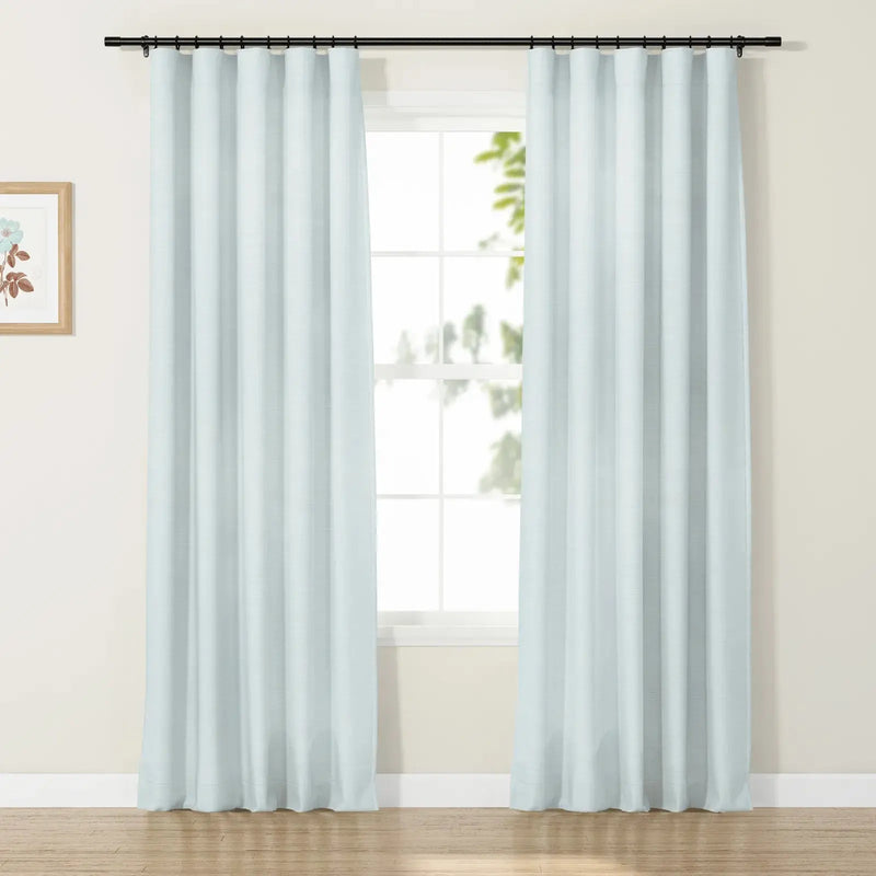 Jawara Textured Linen Cotton Soft Top Curtains
