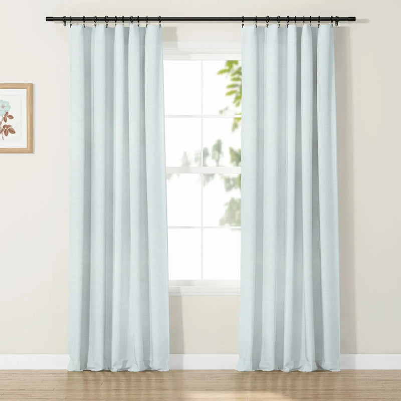 Jawara Textured Linen Cotton Soft Top Curtains