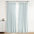 Jawara Textured Linen Cotton Tie Top Curtains