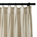 Flynn Airy Lightweight Pleated Sheer Curtain