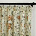 Holly Botanical Boho Pleated Curtains