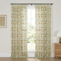 Holly Botanical Boho Pleated Curtains
