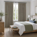 Lila Blockout Pleated Curtains
