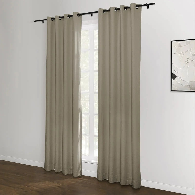 Lila Blockout Eyelet Curtains