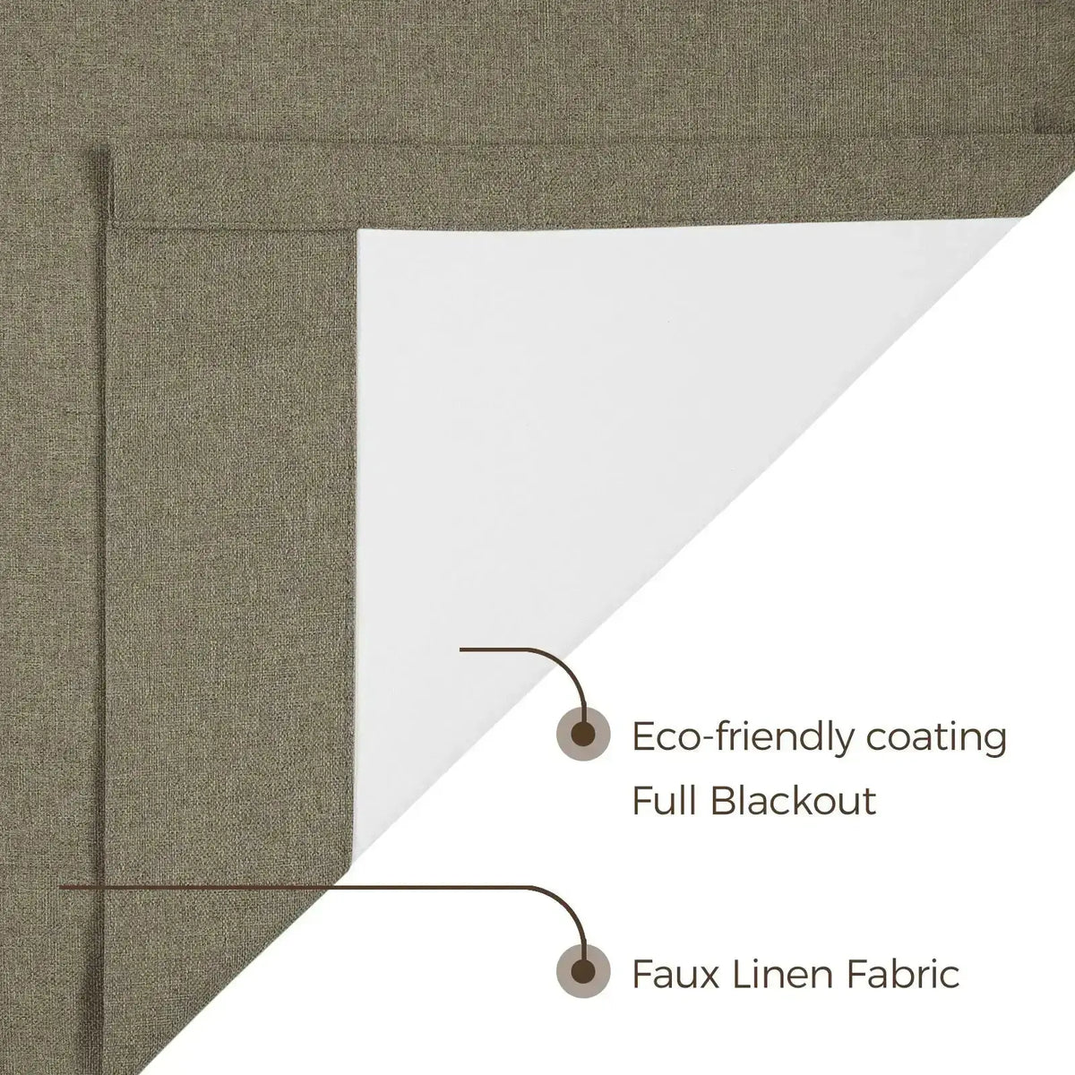 Lila Blockout Pleated Curtains