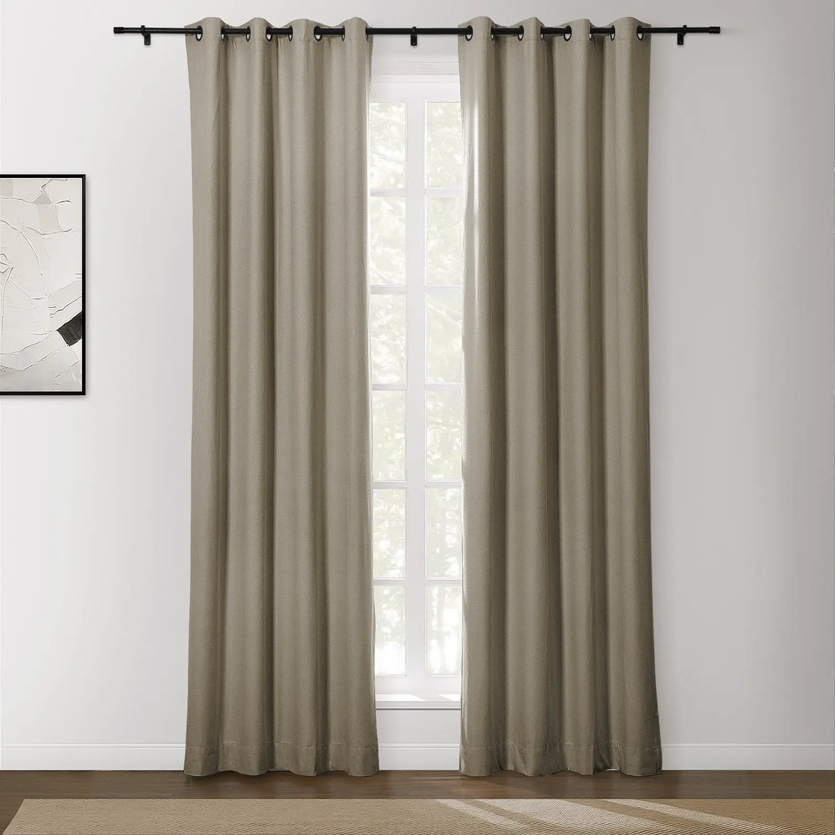 Lila Blockout Eyelet Curtains