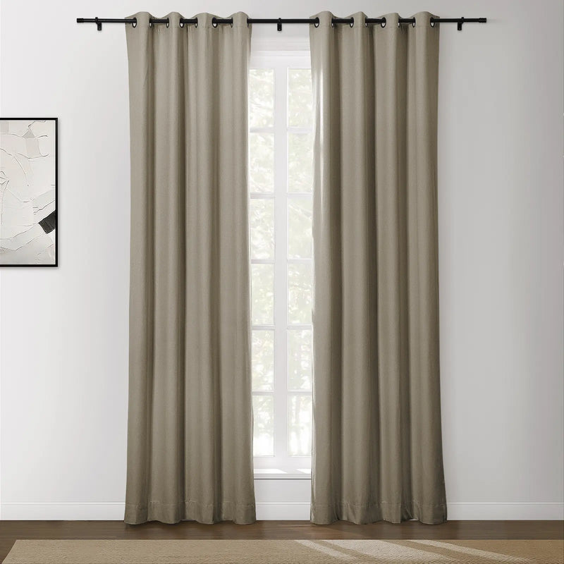 Lila Blockout Eyelet Curtains