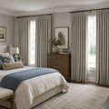 Lila Blockout Pleated Curtains