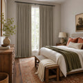 Lila Blockout Pleated Curtains