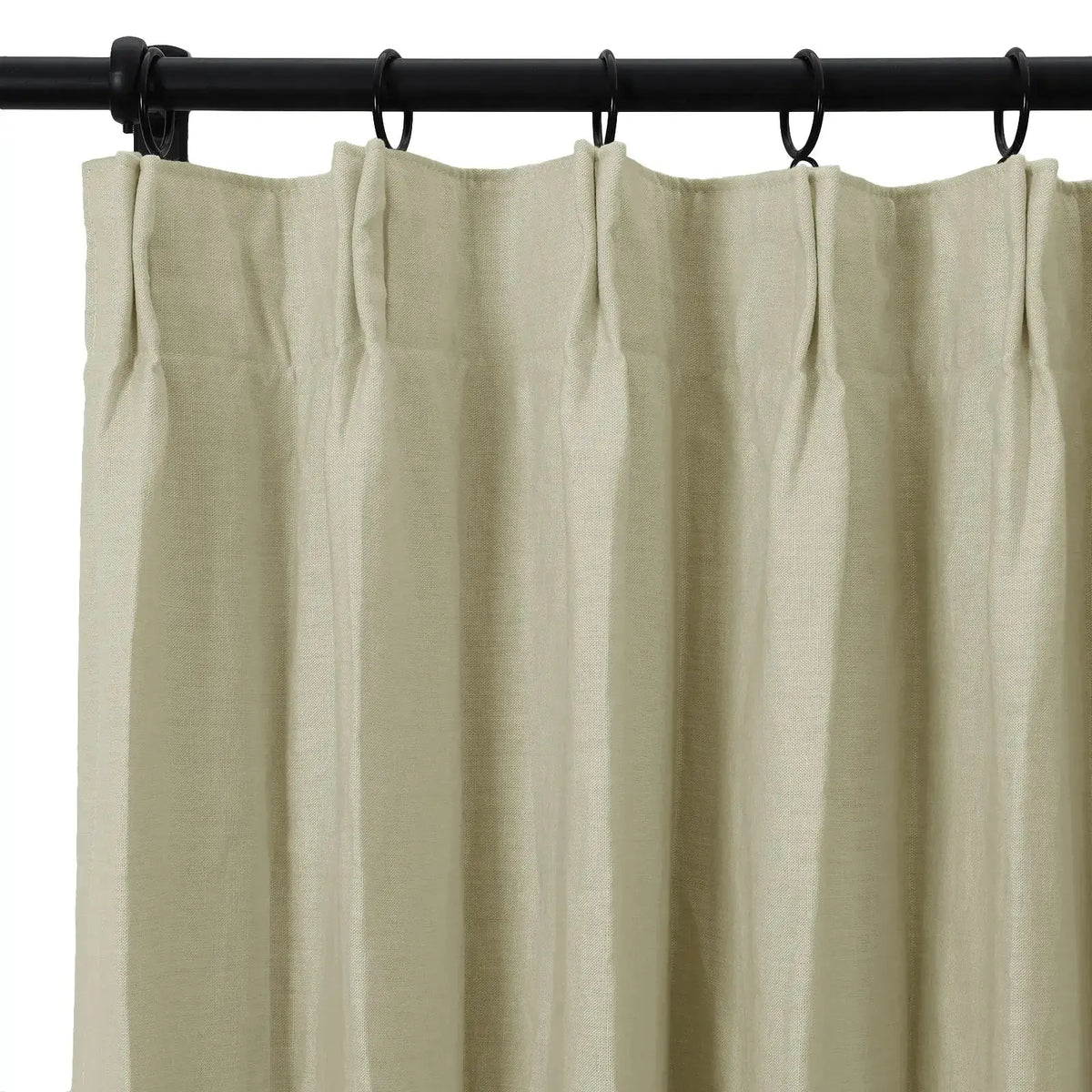 Patti Premium Belgian Linen Pleated Curtains