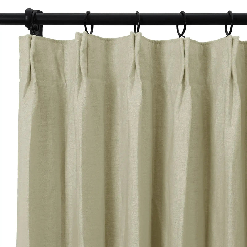 Patti Premium Belgian Linen Pleated Curtains