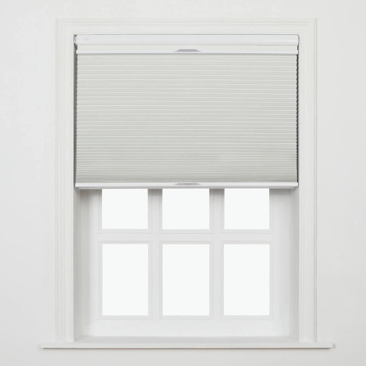 Aura No-Drill Day Night Blockout Cellular Window Blinds Cordless