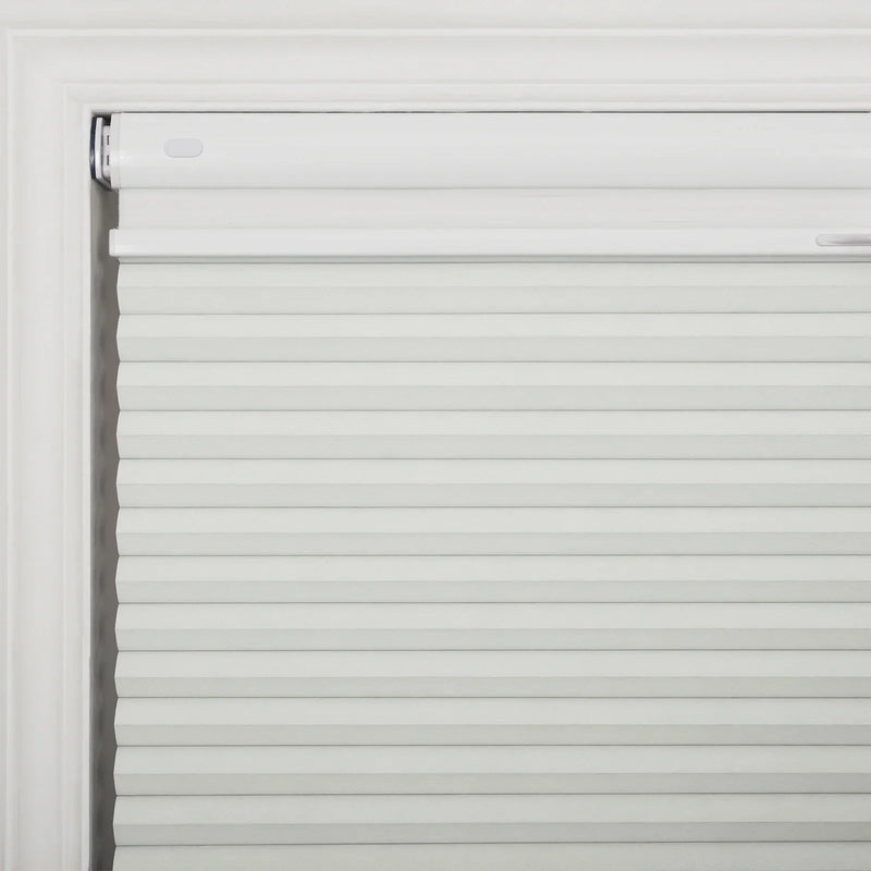 Aura No-Drill Day Night Blockout Cellular Window Blinds Cordless