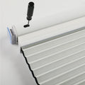 Aura No-Drill Day Night Blockout Cellular Window Blinds Cordless