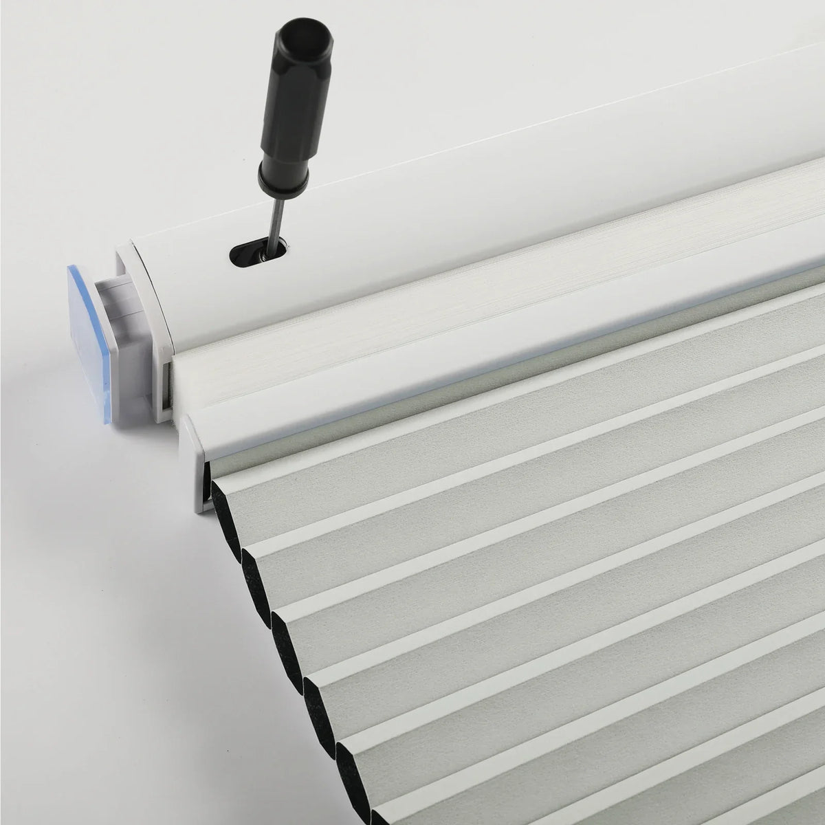 Aura No-Drill Day Night Blockout Cellular Window Blinds Cordless