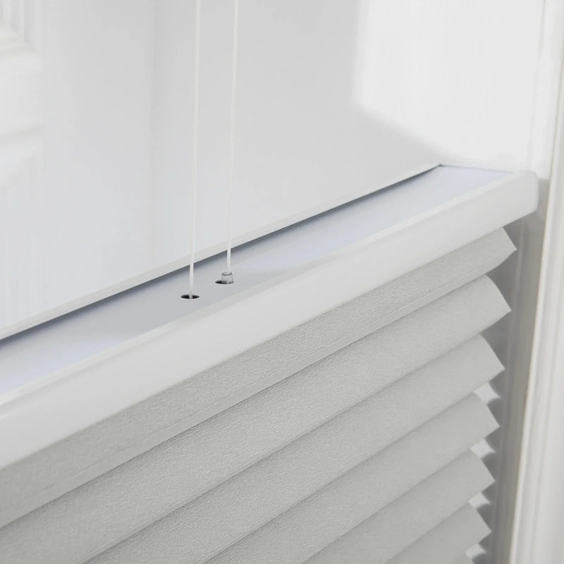 Aura No-Drill Top Down Bottom Up Blockout Cellular Window Blinds Cordless