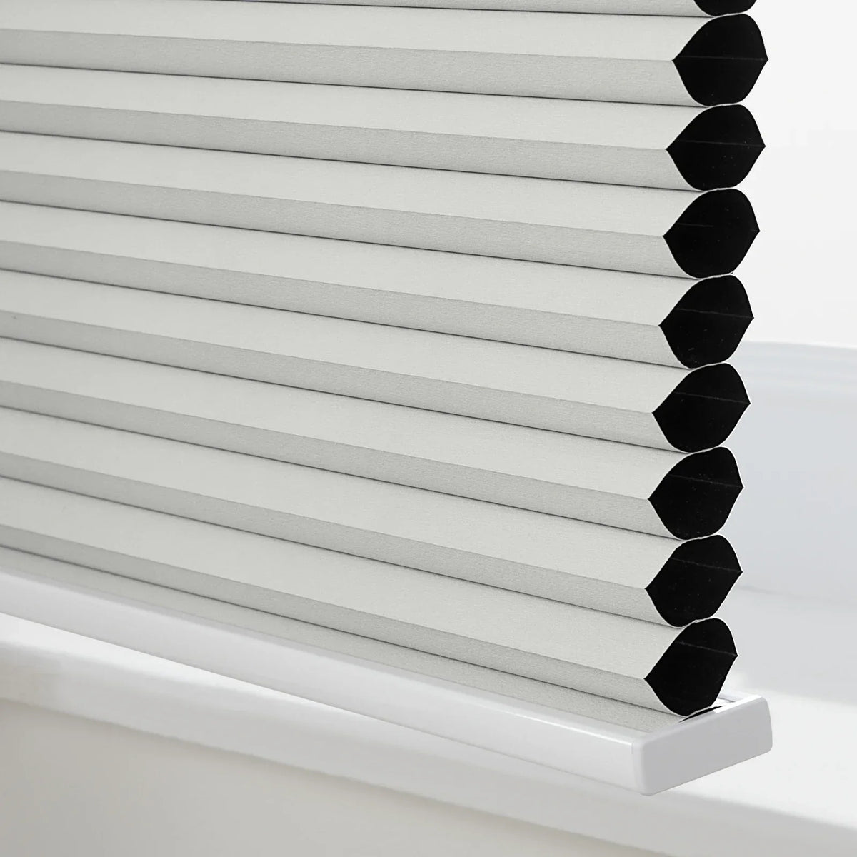 Aura No-Drill Top Down Bottom Up Blockout Cellular Window Blinds Cordless