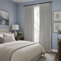 Lila Blockout Pleated Curtains