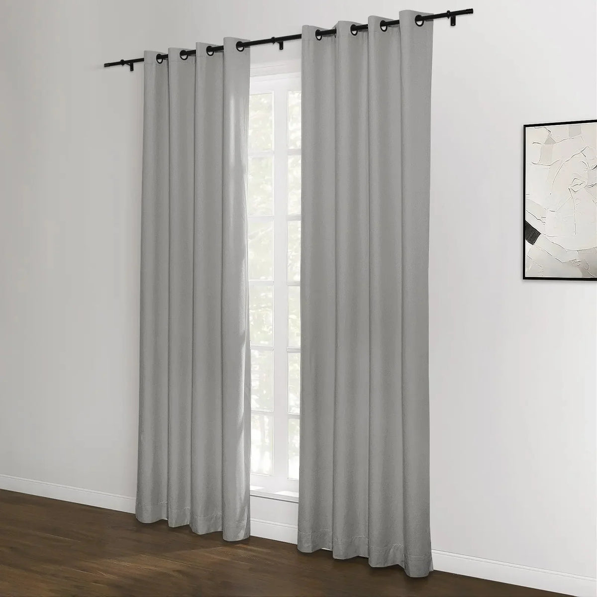 Lila Blockout Eyelet Curtains