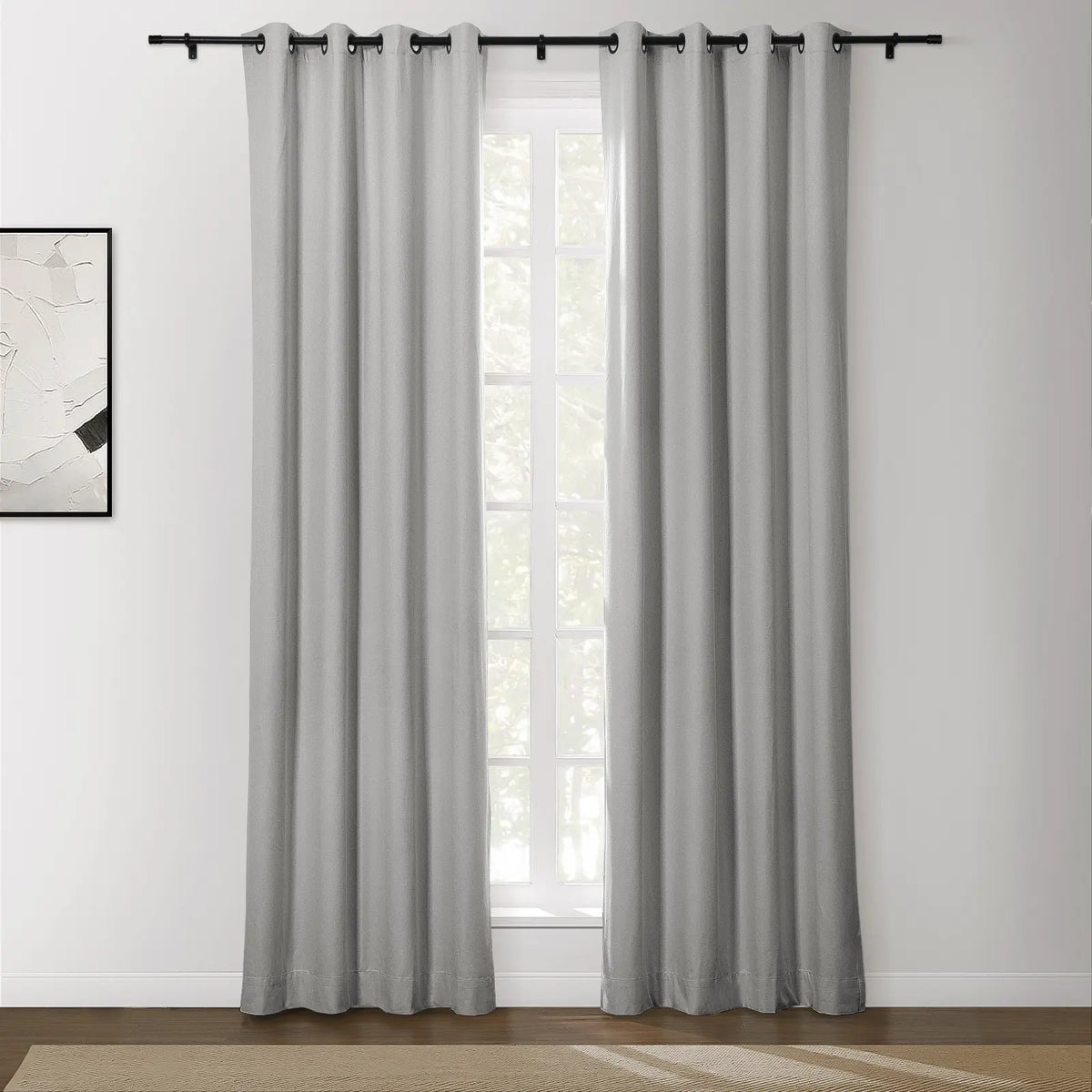 Lila Blockout Eyelet Curtains