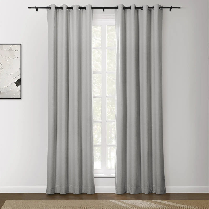 Lila Blockout Eyelet Curtains