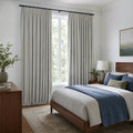 Lila Blockout Pleated Curtains